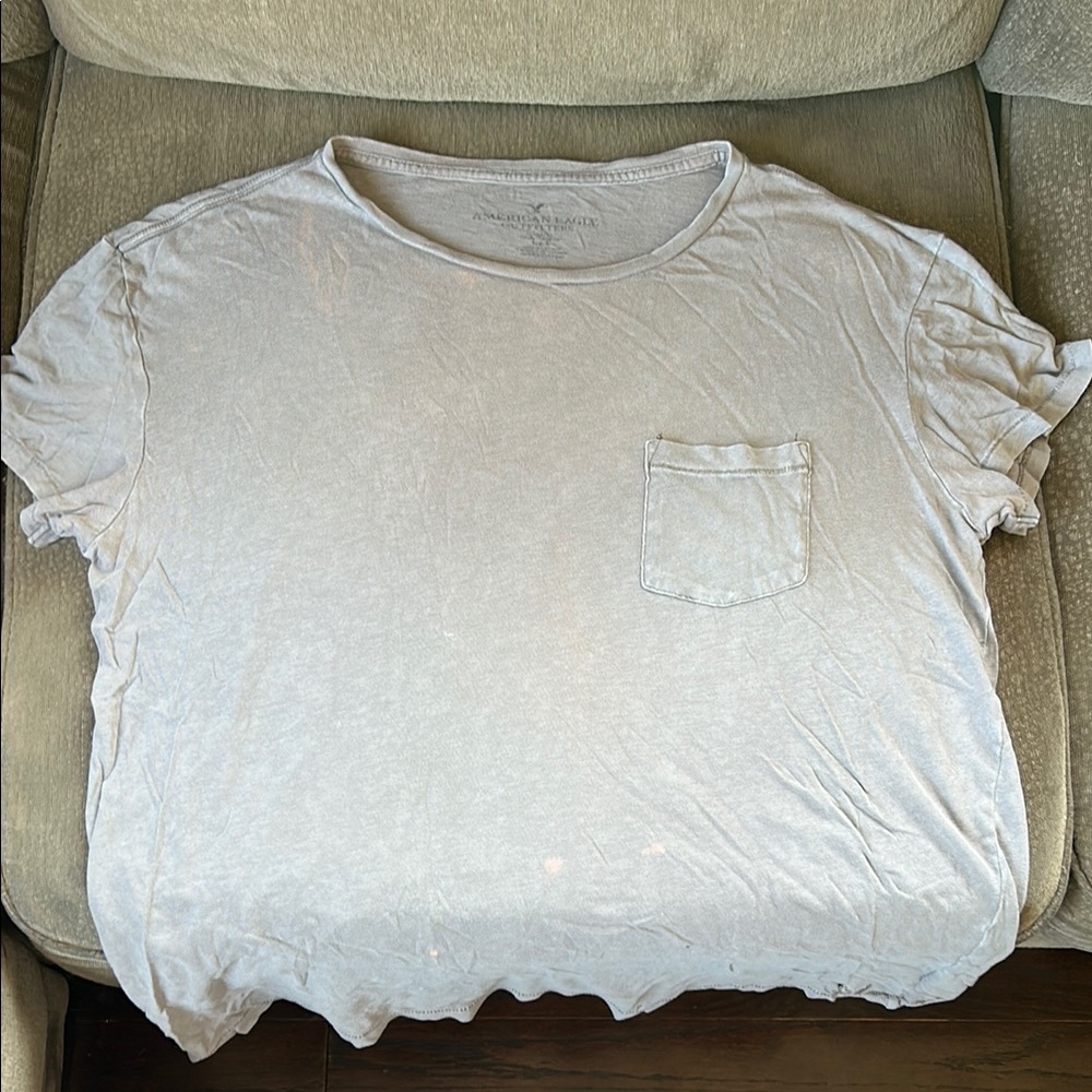 American Eagle Outfitters Heather Gray Tee
